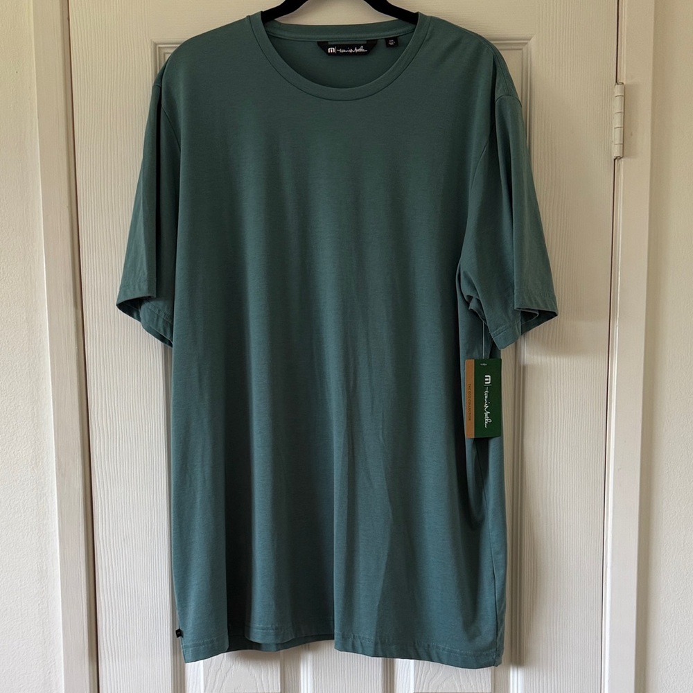 TravisMathew The Crew - Heather Silver Pine - XXL